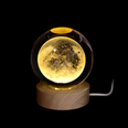 Светеща стъклена топка - планета